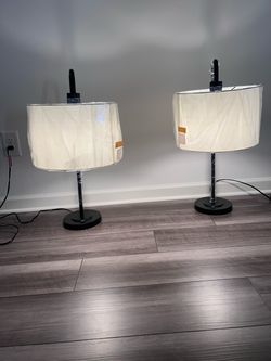Beautiful Pair of Modern Table Lamps – Perfect Decor for Any Space in Your Home