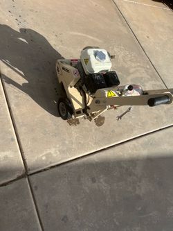 Walk Behind saw cutter (Concrete)