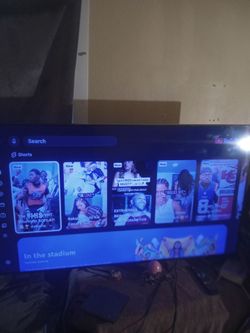 55inch flat screen Tv and more