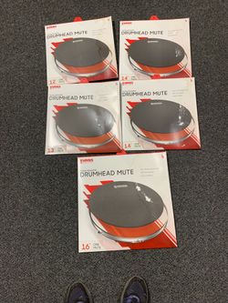 New Evans Drum Mutes - 12” 13” 14” 16” - $8 each