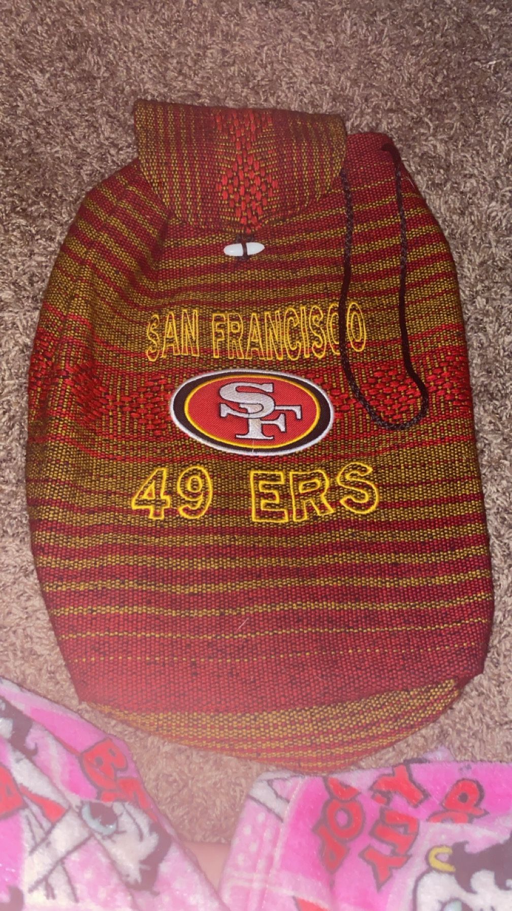 49ers backpack