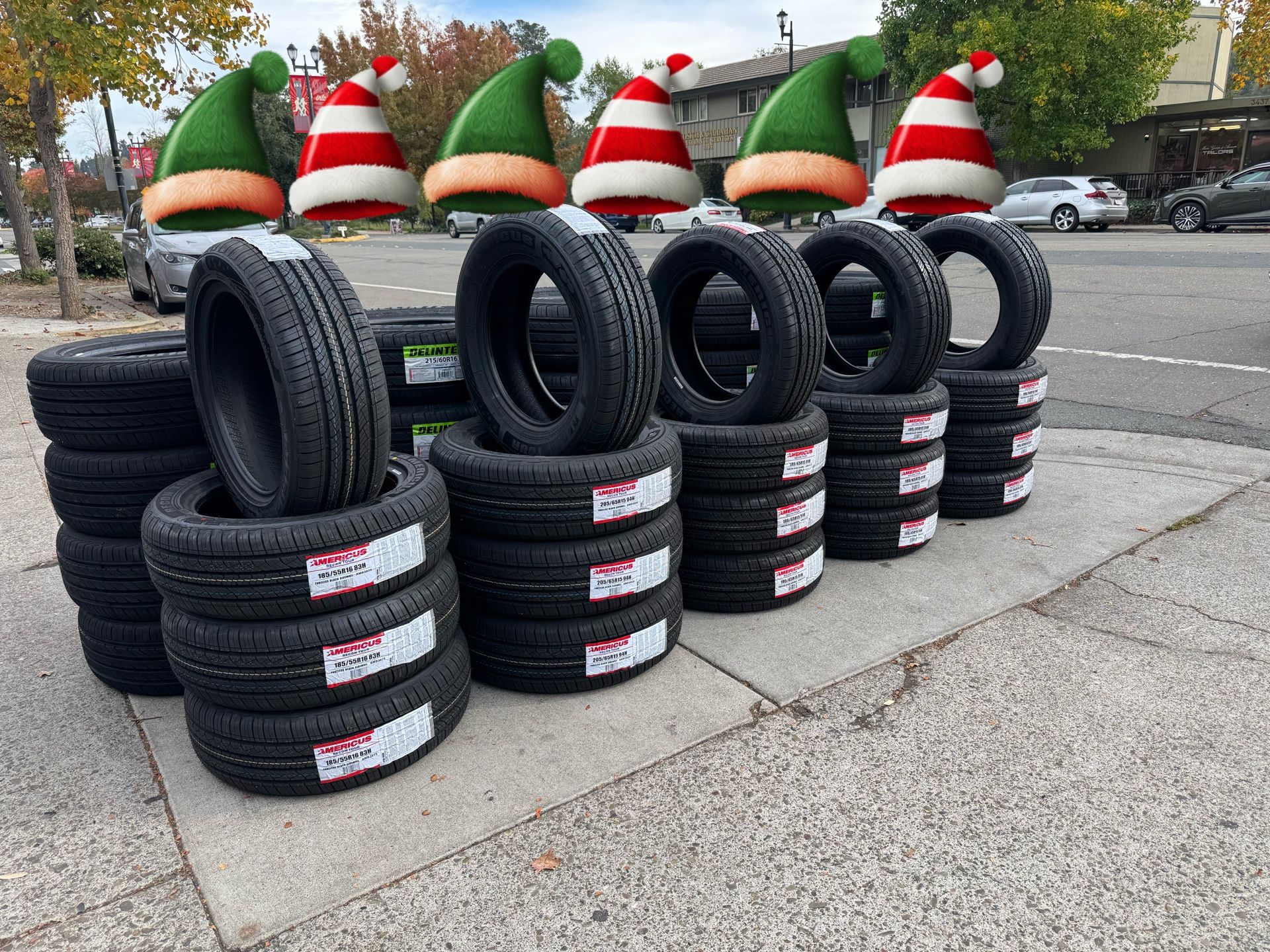 195-65-15 Tires 299$ Installed