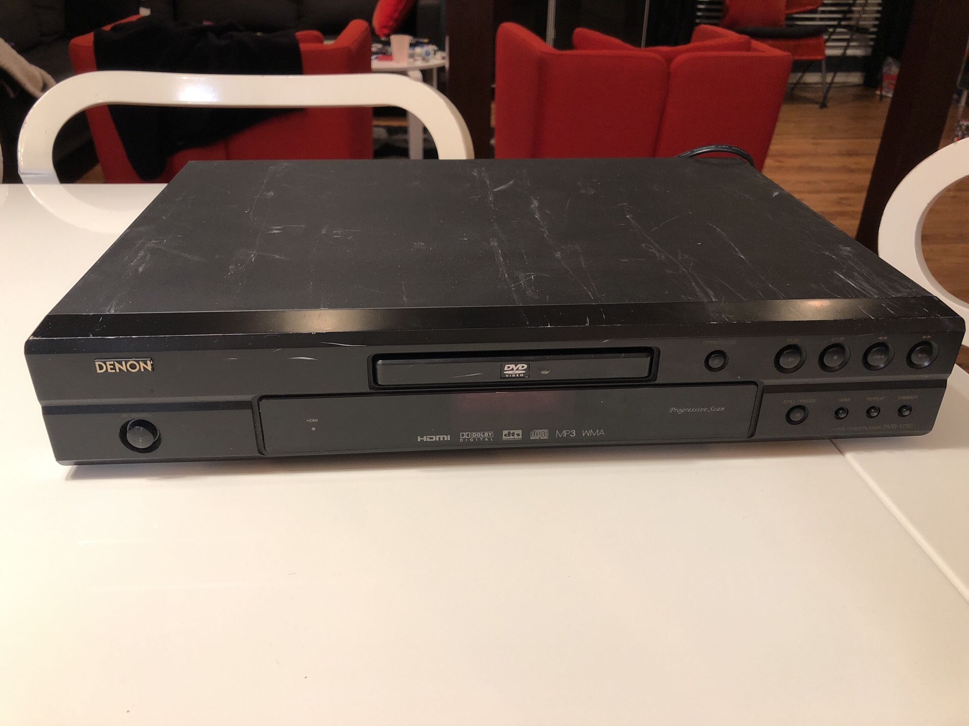 Denon DVD-1730 DVD player.