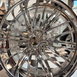 Esko Wheels 24" Chrome Zl1 6Lug!!