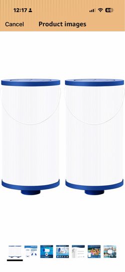 303279 Hot Tub Filter Replaces Filbur FC-2402, 5CH-37, PFF42TC-P4, 78460 and Lifesmart, AquaTerra, Fantasy, Freeflow, Simplicity, Bermuda, Aspire, Azu