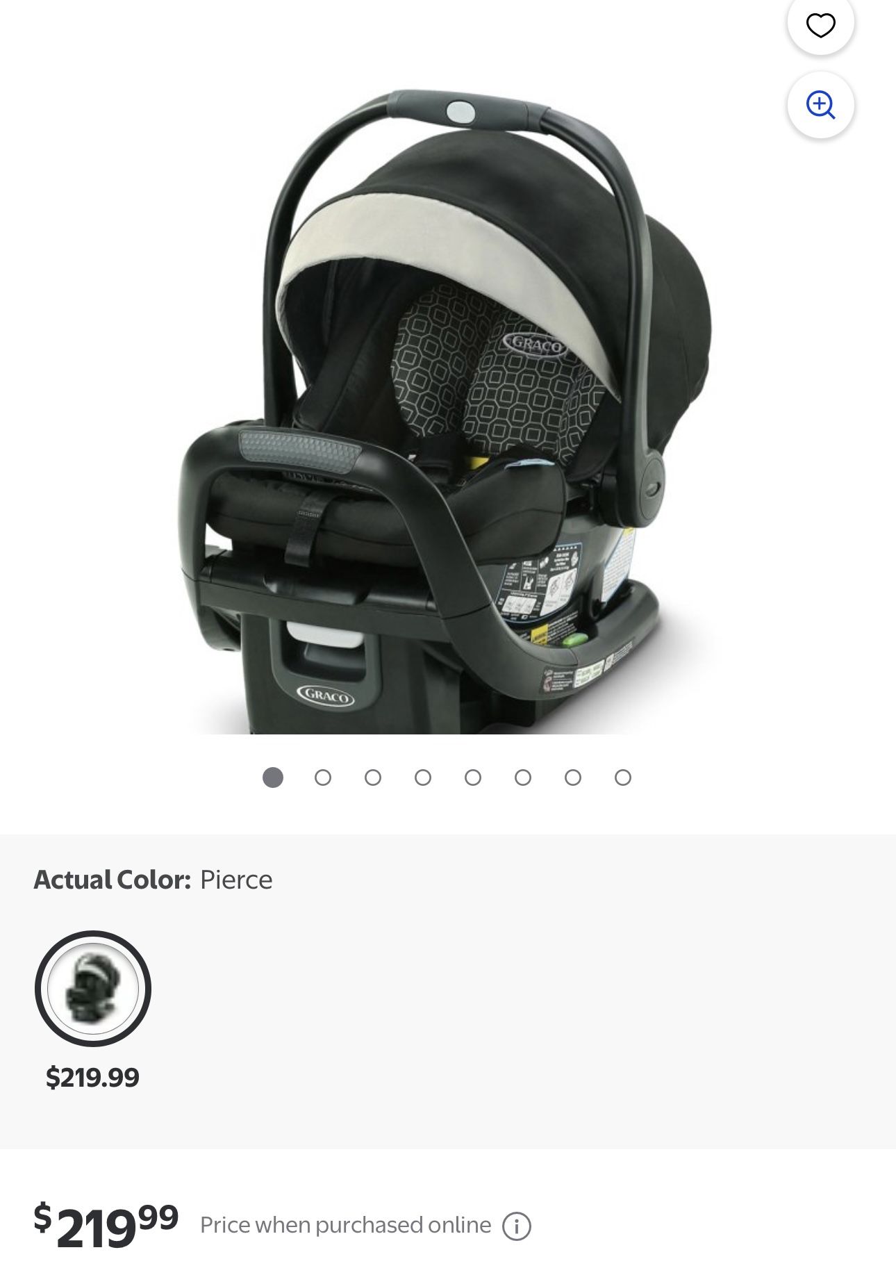 Graco SnugRide SnugFit 35 LX Infant Car Seat