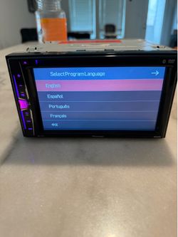 Pioneer double din radio