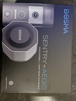 Bosma Sentry+ Aegis ( Video Doorbell + Smart Door Lock Bundle