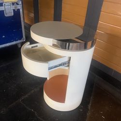 
End or Bedside Table by Designer brand byMark David. Extremely sturdy,