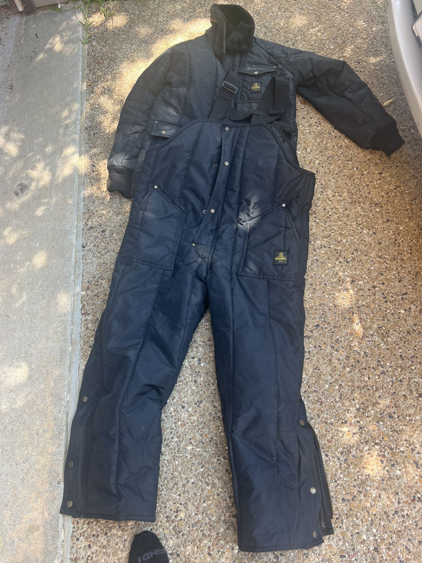 Refrigiwear XL Overalls, And Large Jacket