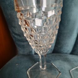 Antique Cut Glass Wine Glasses