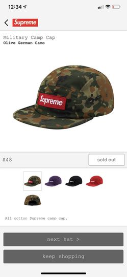 Supreme hat dead stock
