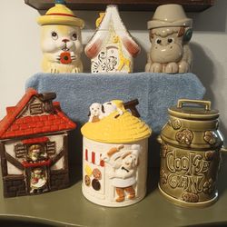 60's Era Japan Cookie Jars