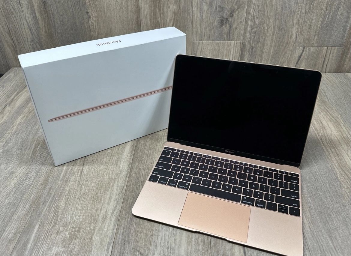 Apple Macbook A1534 Rose Gold  12'' | 1.2GHz Intel m5 | 8Gb RAM 500Gb SSD