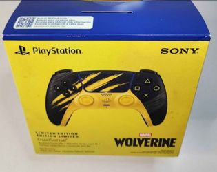 New sealed Playstation 5 Limited Edition Wolverine Controller