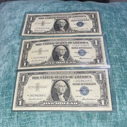 Old 1$ bills