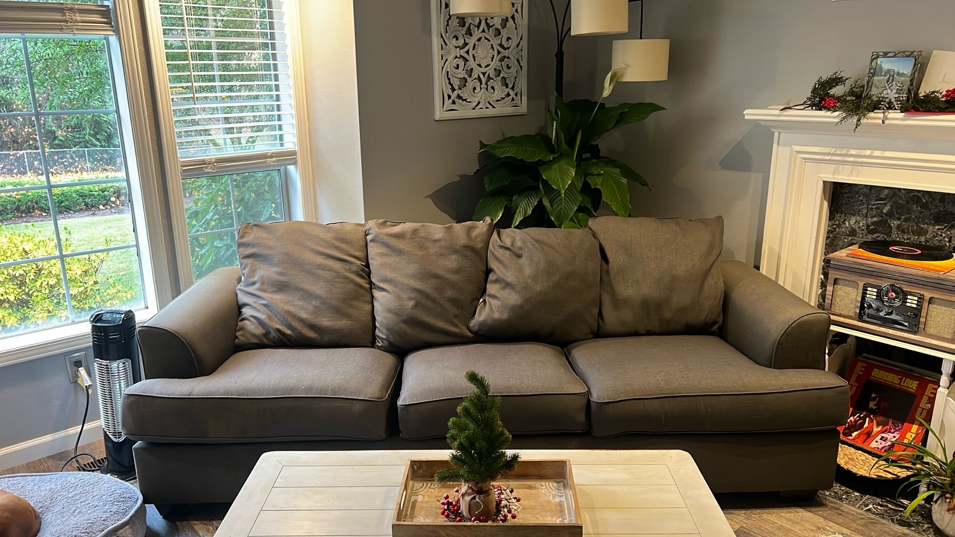 Grey Couch 93” Free