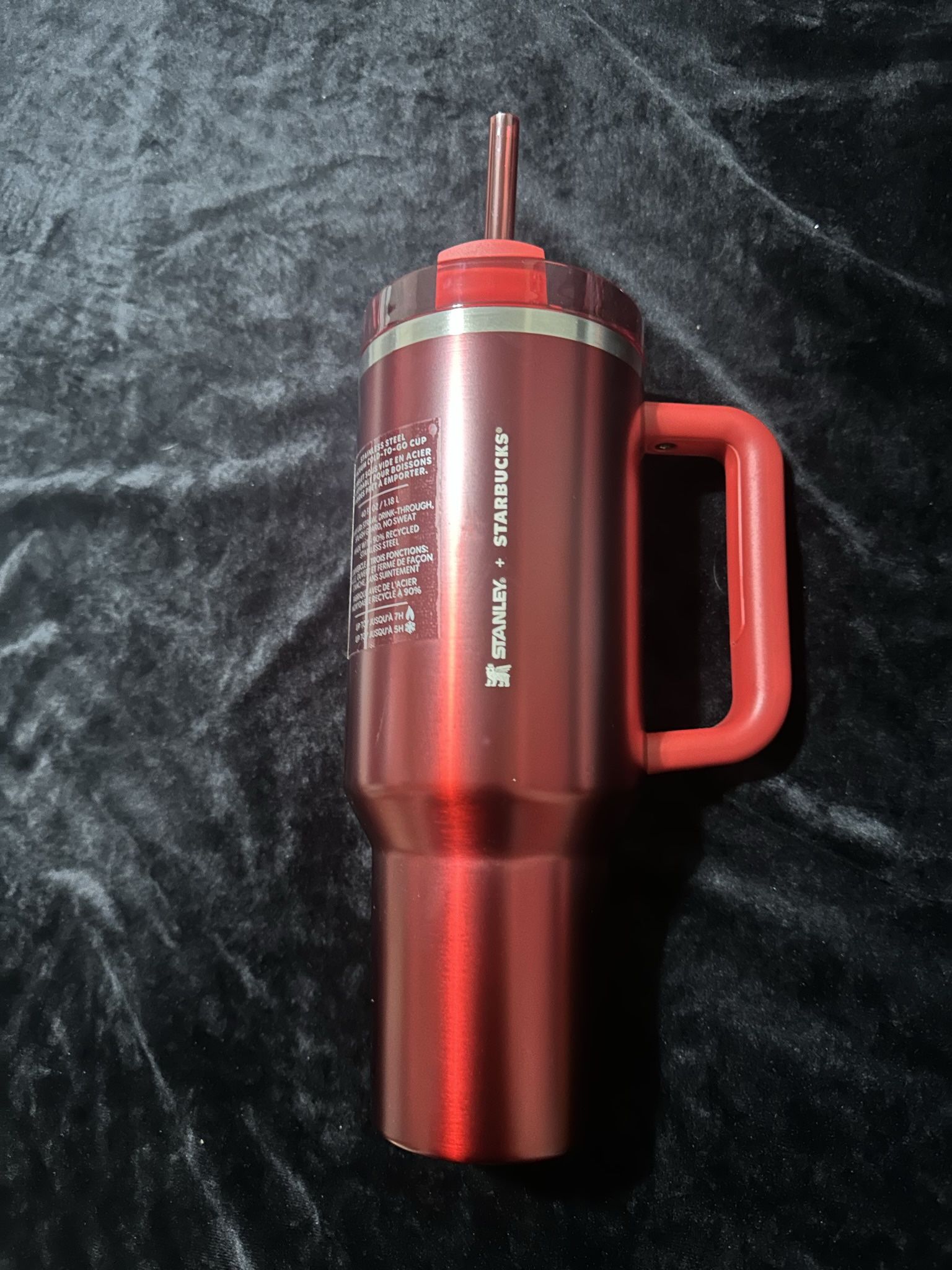 NEW LIMITED Starbucks x Stanley (40 oz) Red Tumbler Mug Kitchen & Dining