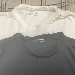 Black And White Calvin Klein Shirt ‘Large’