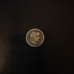 1902  Silver Barber Dime