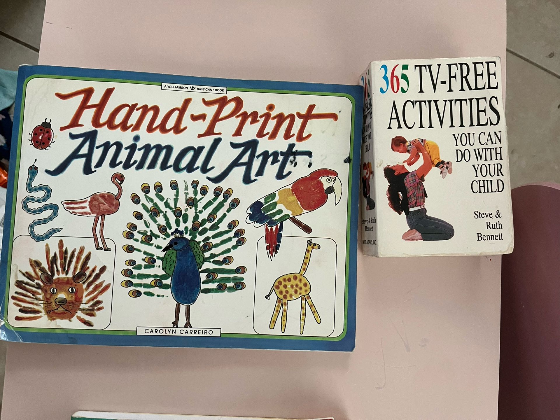 365 Things To Do With Child Other Things To With Child And Handprint Art Book
