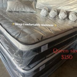 Mattress Queen Sizes $150