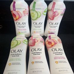 Olay body wash $6 each