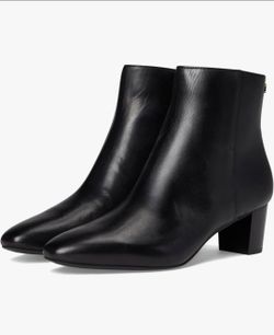 Lauren Ralph Lauren Demi Burnished Leather Bootie