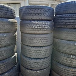 Set Of Used Cooper 16" Tires