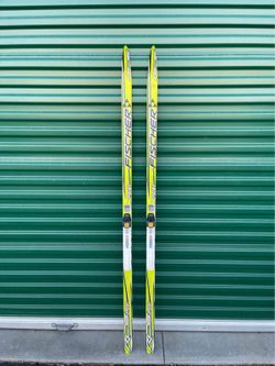 ♻️ Fischer RCS Sprint Cross Country Skis – 170 cm w/ Salomon SNS Profil Bindings