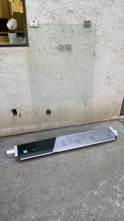 Bathtub door set