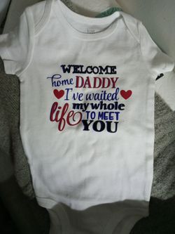 Welcome Home Onesie
