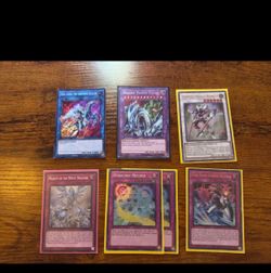 Yugioh cards all holo mint to near mint