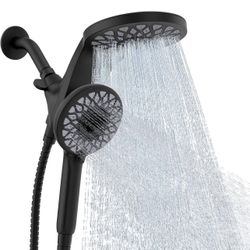 Rain Shower Head with Handheld Spray Combo $55