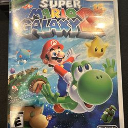 Nintendo Wii Mario Galaxy 2 Game 