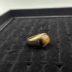 Men’s Tiger Eye Stone Ring