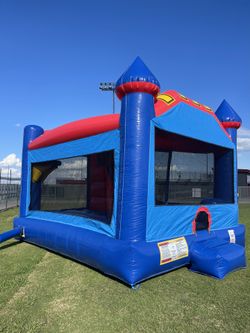 Water Slide And Bounce House Castle