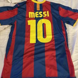 Lionel Messi Authentic Nike Dri Fit Jersey 