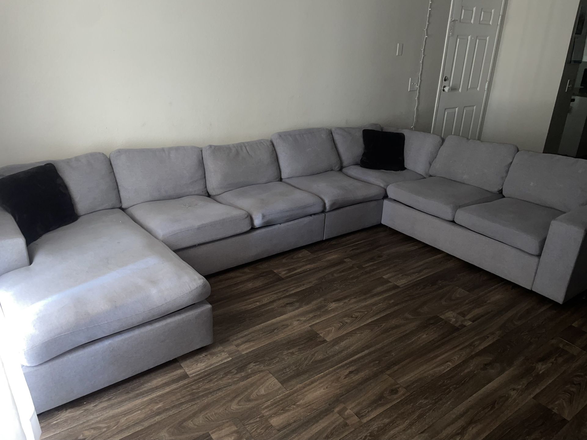 Grey Sectional Couch 