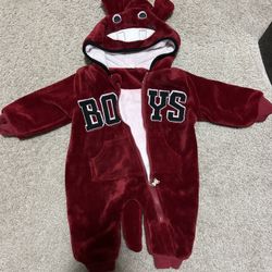 Baby Hooded Jumpsuit