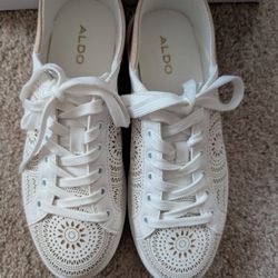 Aldo Fancy Sneakers  Size 6