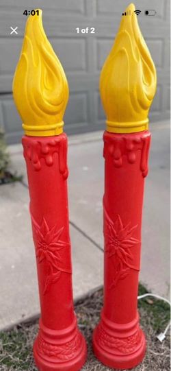 For vintage Christmas candle molds