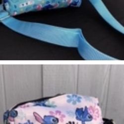 2PCS Lilo & Stitch Cartoon Shoulder Bag Crossbody Purse 