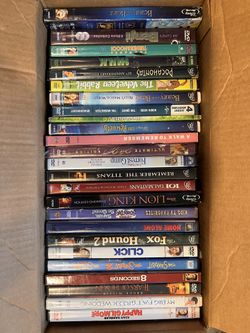 DVDs $2 Each 