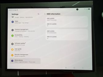 Samsung Z Tri Fold unlocked US MODEL