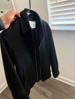 Les Deux Black Zip-Up Jacket