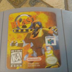 Nintendo 64 Blast Corps Game