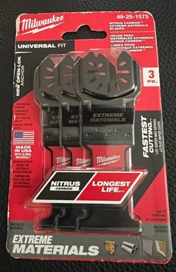 Milwaukee Multi Tool Saw Blade 3 Pack (49-25-1573)