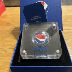 PEPSI SILVER CAP .999 