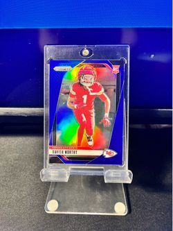 Xavier Worthy Blue Prizm Ssp Case Hit